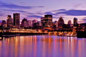 Image of the Montreal skyline.